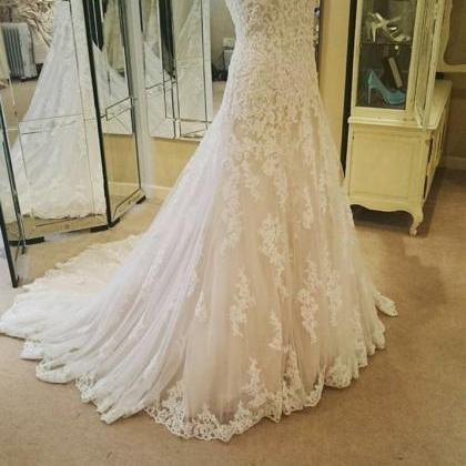 Xw10 Wedding Dress, Tulle Lace Bridal..