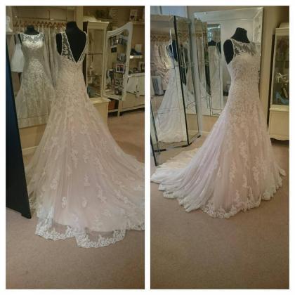 Xw10 Wedding Dress, Tulle Lace Bridal..