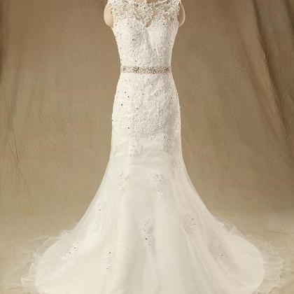 Xw153 Wedding Dress,lace Mermaid Wedding..