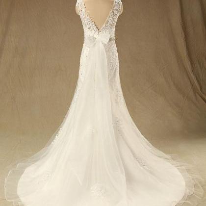 Xw153 Wedding Dress,lace Mermaid Wedding..