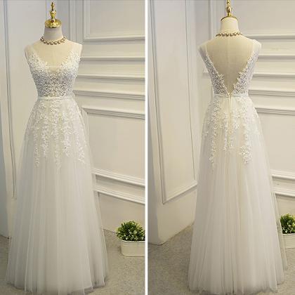 Elegant Wedding Dress,tulle Wedding Dress,lace..