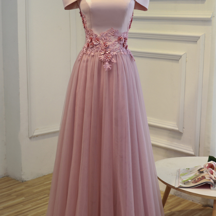 F706 Charming Prom Dress,tulle Prom..