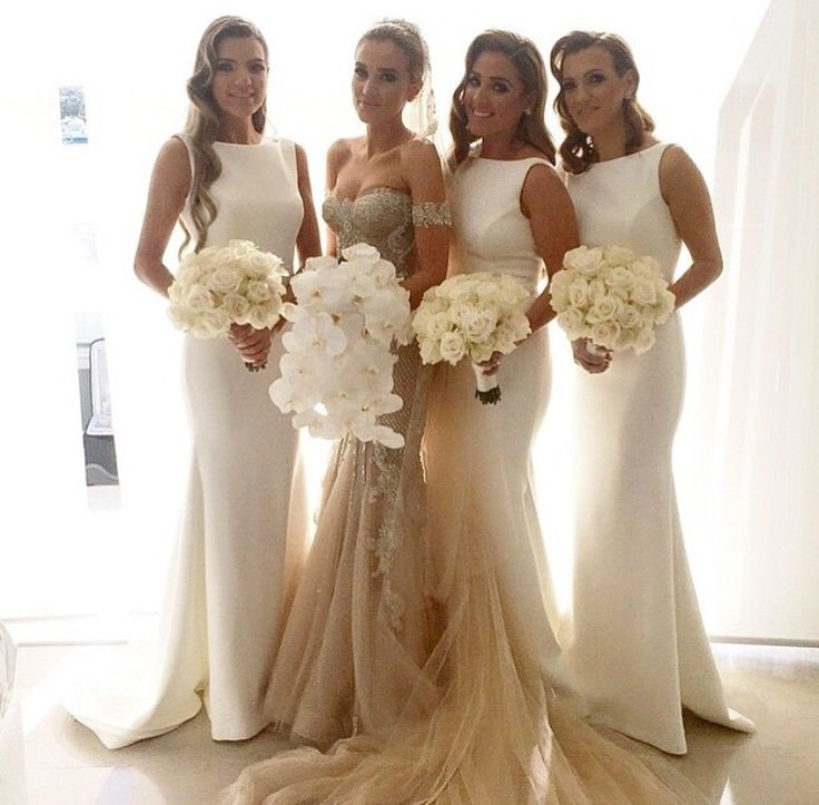 Simple Beach Wedding Dresses Champagne Fashion Dresses