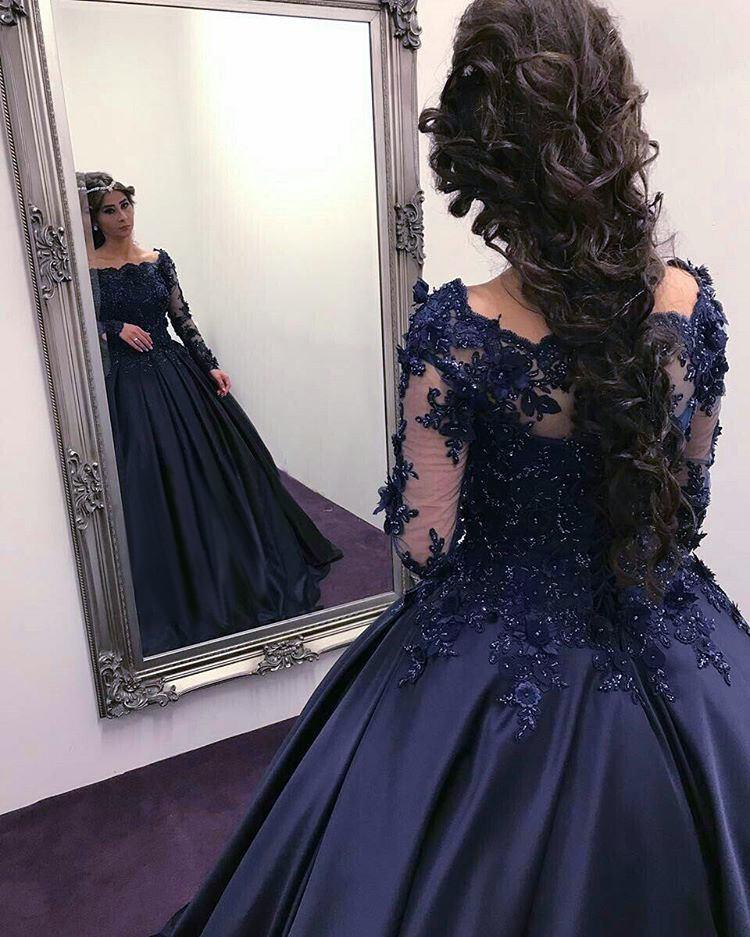 Navy Gown For Wedding Flash Sales, UP ...