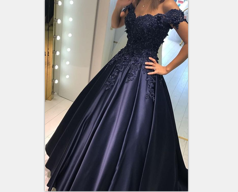 princess gown prom dress