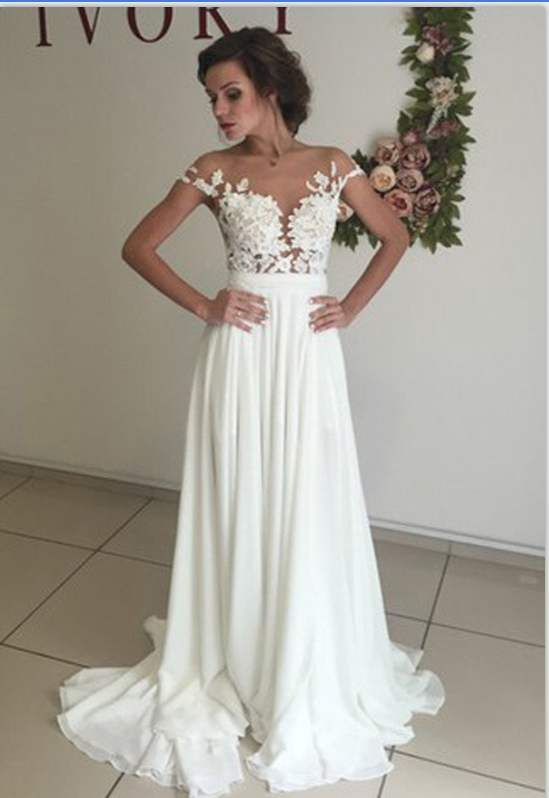 beautiful ivory wedding dresses