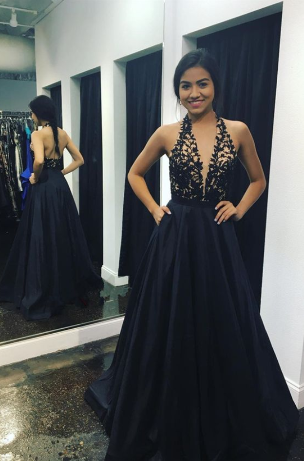 halter top formal gowns