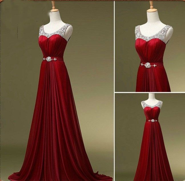 F670 Custom Wine Sequin Straps Long Prom Dresses, Long Prom Dress, Homecoming Dress, Evening Dress, Party Dress, Wedding Dress, Bridesmaid