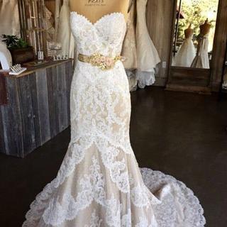 Wedding Dress with Sash